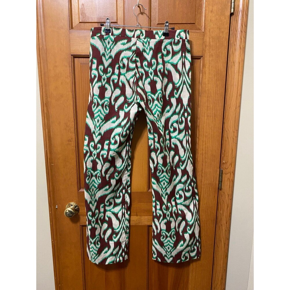 NWT Zara Midrise Abstract Printed Pants - Picture 2 of 3